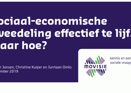 Sociaal-economische tweedeling effectief te lijf. Maar hoe?