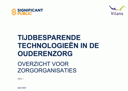Tijdsbesparende technologieën in de ouderenzorg