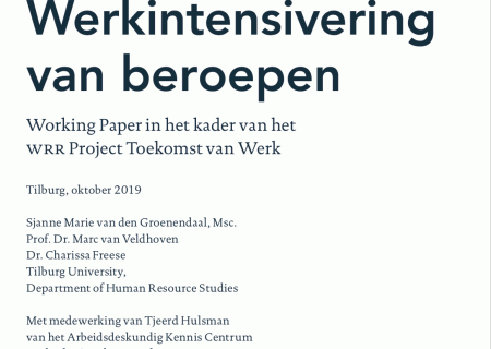 Werkintensivering van beroepen