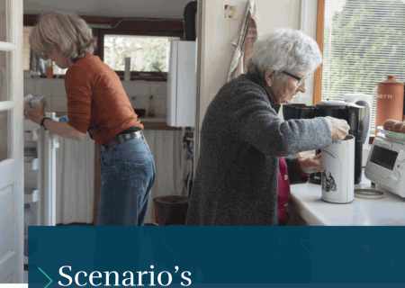 Scenario’s ouderenzorg in beeld.